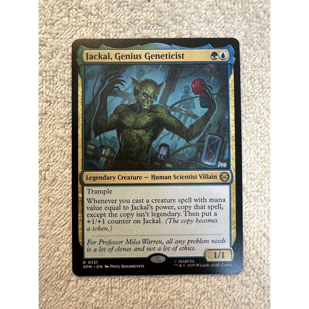 Magic - Jackal, Genius Geneticist #131 - SPM - Gold - Rare - NM - Marvel